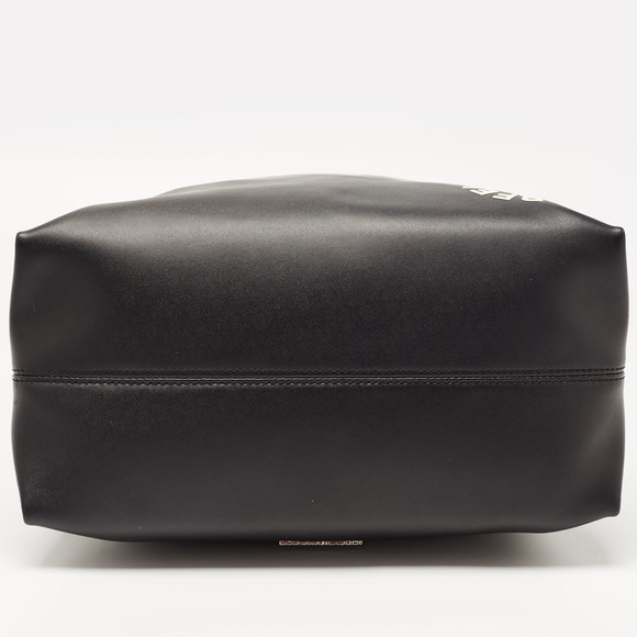 KARL LAGERFELD Black Leather Hobo - Picture 6 of 8